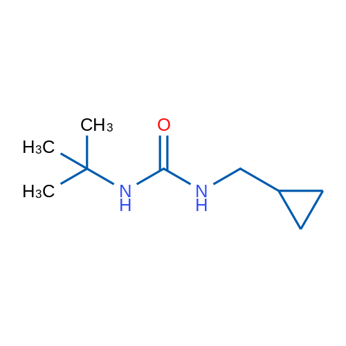 3-tert-butyl-1-(cyclopropylmethyl)urea 1g