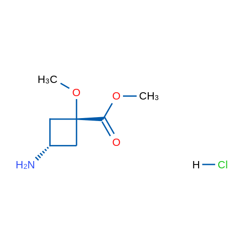 methyl trans-3-amino-1-methoxycyclobutane-1-carboxylate hydrochloride 250mg