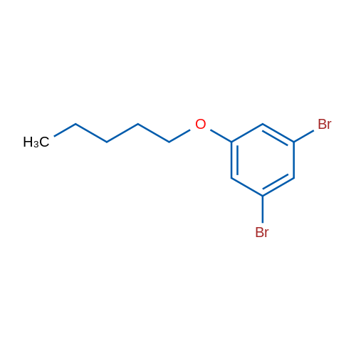 1,3-Dibromo-5-pentoxybenzene 1g