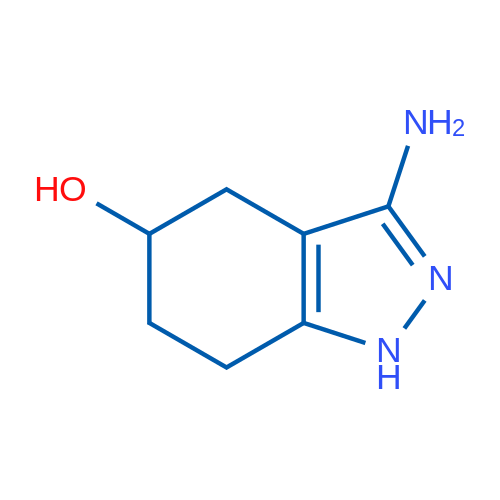 3-amino-4,5,6,7-tetrahydro-1H-indazol-5-ol 250mg
