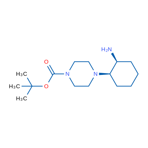 tert-butyl 4-[cis-2-aminocyclohexyl]piperazine-1-carboxylate 1g