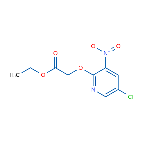 EThyl 2-[(5-chloro-3-nitropyridin-2-yl)oxy]acetate 1g