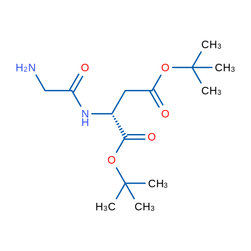 1,4-DI-tert-butyl (2R)-2-(2-aminoacetamido)butanedioate 1g