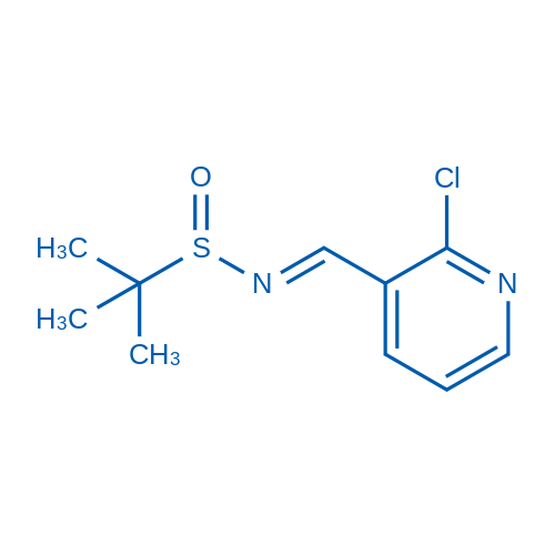 (S,E)-N-((2-CHLOROPYRIDIN-3-YL)METHYLENE)-2-METHYLPROPANE-2-SULFINAMIDE 1g