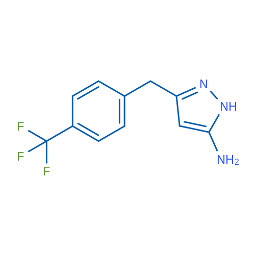 3-(4-(TRIFLUOROMETHYL)BENZYL)-1H-PYRAZOL-5-AMINE 1g