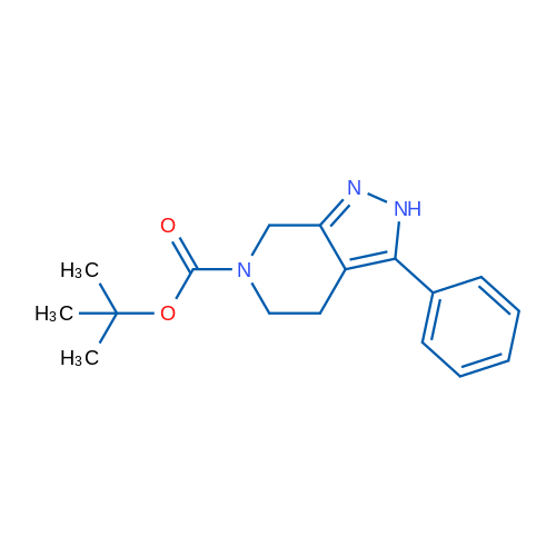 TERT-BUTYL 3-PHENYL-4,5-DIHYDRO-2H-PYRAZOLO[3,4-C]PYRIDINE-6(7H)-CARBOXYLATE 1g