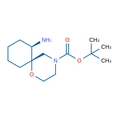 Racemic-(6r',7r')-tert-butyl 7-amino-1-oxa-4-azaspiro[5.5]undecane-4-carboxylate 1g