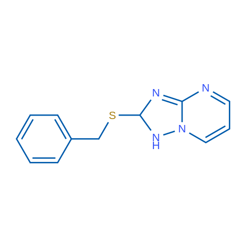 2-(BENZYLTHIO)-1,2-DIHYDRO-[1,2,4]TRIAZOLO[1,5-A]PYRIMIDINE 1g