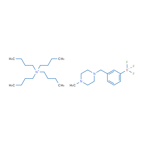 Tetrabutylazanium; trifluoro({3-[(4-methylpiperazin-1-yl)methyl]phenyl})boranuide 1g