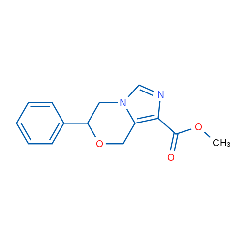 Methyl 6-phenyl-5H,6H,8H-imidazo[4,3-c][1,4]oxazine-1-carboxylate 1g