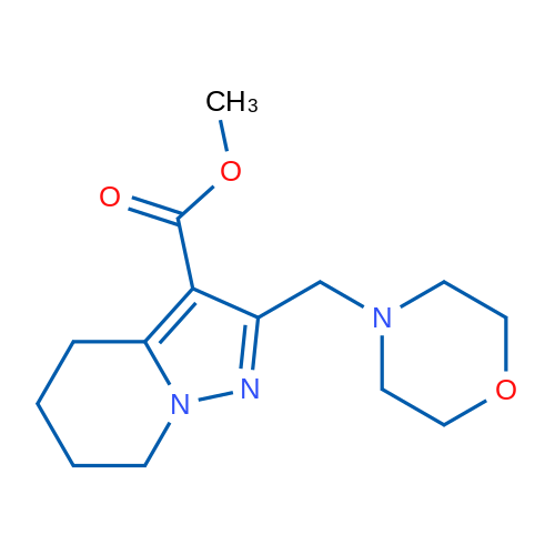 Methyl 2-[(morpholin-4-yl)methyl]-4H,5H,6H,7H-pyrazolo[1,5-a]pyridine-3-carboxylate 1g