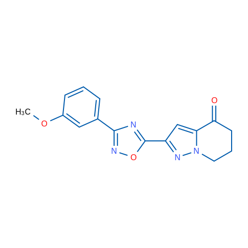 2-[3-(3-Methoxyphenyl)-1,2,4-oxadiazol-5-yl]-4H,5H,6H,7H-pyrazolo[1,5-a]pyridin-4-one 1g