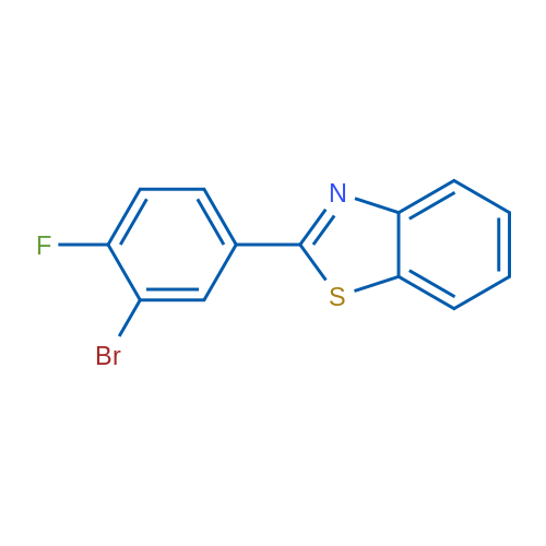 2-(3-Bromo-4-fluorophenyl)-1,3-benzothiazole 1g