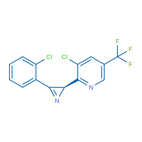3-Chloro-2-[(2R)-3-(2-chlorophenyl)-2H-azirin-2-yl]-5-(trifluoromethyl)pyridine 1g