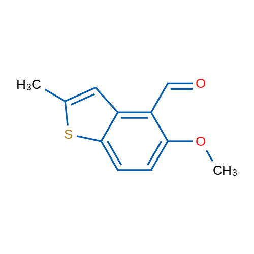 5-Methoxy-2-methyl-1-benzothiophene-4-carbaldehyde 1g