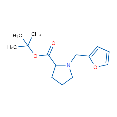 TERT-BUTYL 1-(FURAN-2-YL-METHYL)PYRROLIDINE-2-CARBOXYLATE 5g