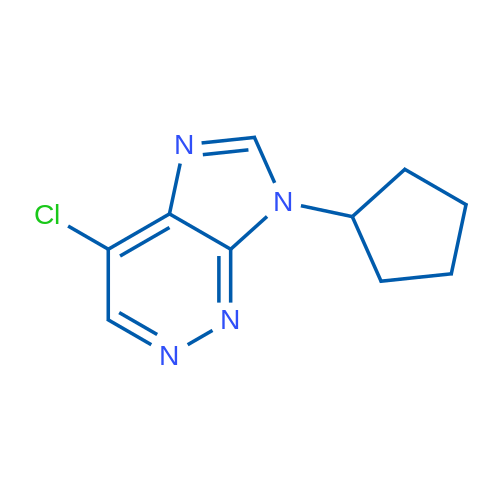 4-CHLORO-7-CYCLOPENTYL-7H-IMIDAZO[4,5-C]PYRIDAZINE 1g