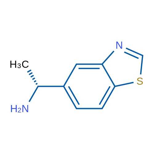 (R)-1-(BENZO[D]THIAZOL-5-YL)ETHAN-1-AMINE 1g