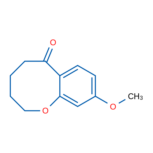 9-METHOXY-2,3,4,5-TETRAHYDRO-6H-BENZO[B]OXOCIN-6-ONE 1g