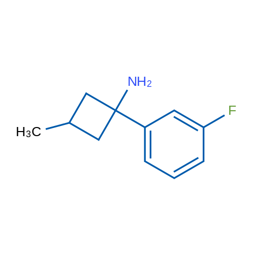 1-(3-FLUOROPHENYL)-3-METHYLCYCLOBUTAN-1-AMINE 1g