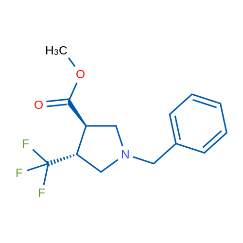 METHYL TRANS-1-BENZYL-4-(TRIFLUOROMETHYL)PYRROLIDINE-3-CARBOXYLATE 1g