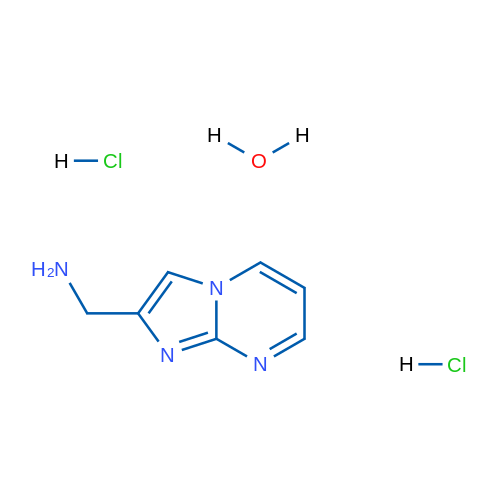 (Imidazo[1,2-a]pyrimidin-2-ylmethyl)amine dihydrochloride hydrate 1g
