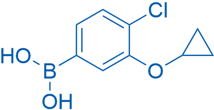 (4-Chloro-3-cyclopropoxyphenyl)boronic acid 1g