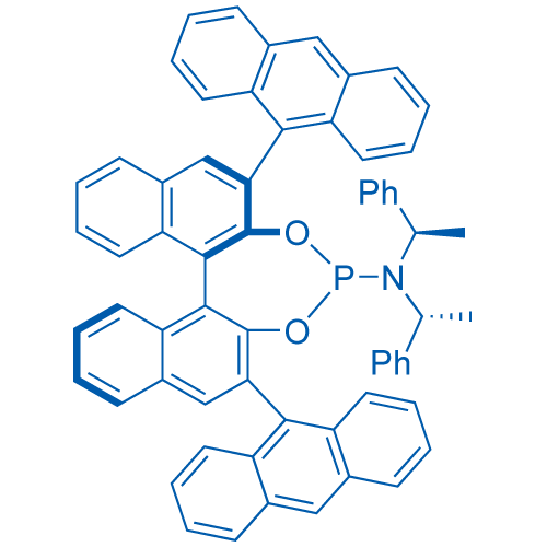 (11bR)-2,6-Di(anthracen-9-yl)-N,N-bis(1-phenylethyl)dinaphtho[2,1-d:1',2'-f][1,3,2]dioxaphosphepin-4-amine 1g