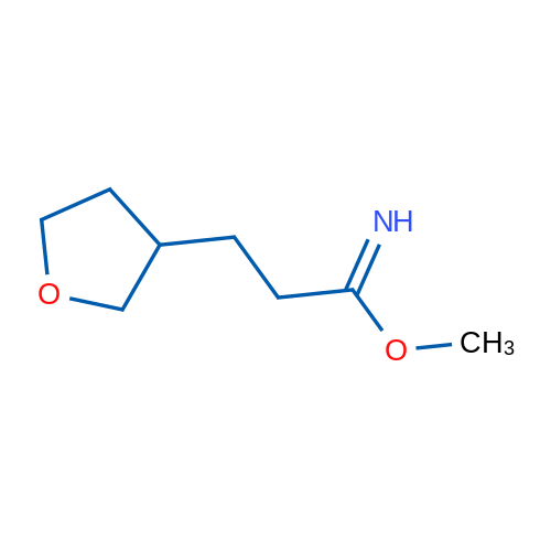 Methyl 3-(tetrahydrofuran-3-yl)propanimidate 1g