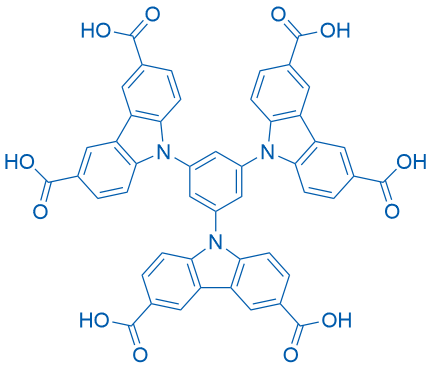 9,9',9''-(Benzene-1,3,5-triyl)tris(9H-carbazole-3,6-dicarboxylic acid) 1g