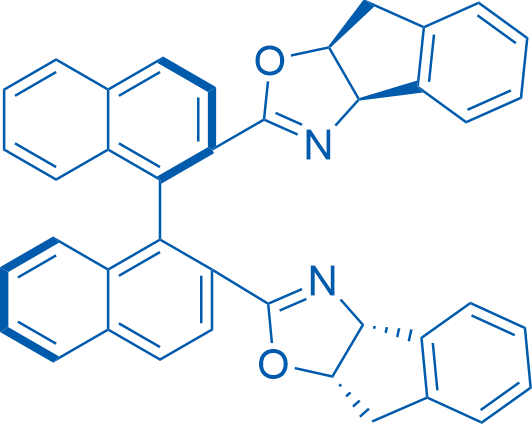 (R)-2,2'-Bis((3aR,8aS)-3a,8a-dihydro-8H-indeno[1,2-d]oxazol-2-yl)-1,1'-binaphthalene 1g