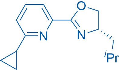 (S)-2-(6-Cyclopropylpyridin-2-yl)-4-isobutyl-4,5-dihydrooxazole 250mg