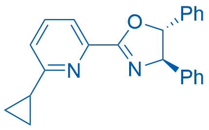 (4R,5R)-2-(6-Cyclopropylpyridin-2-yl)-4,5-diphenyl-4,5-dihydrooxazole 250mg