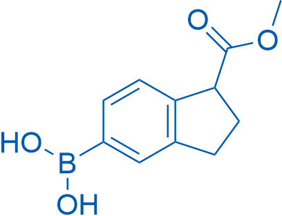 (1-(Methoxycarbonyl)-2,3-dihydro-1H-inden-5-yl)boronic acid 5g