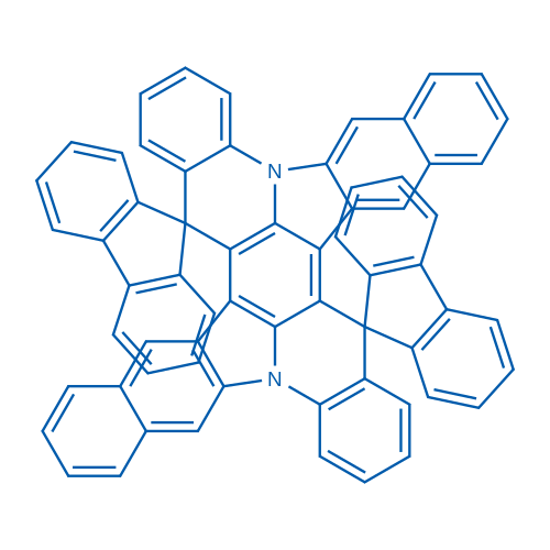 Dispiro[fluorene-9,12'-benzo[5,6]indolo[3,2,1-de]benzo[5,6]naphtho[2',3':2,3]indolizino[1,8-ab]acridine-24',9''-fluorene] 250mg
