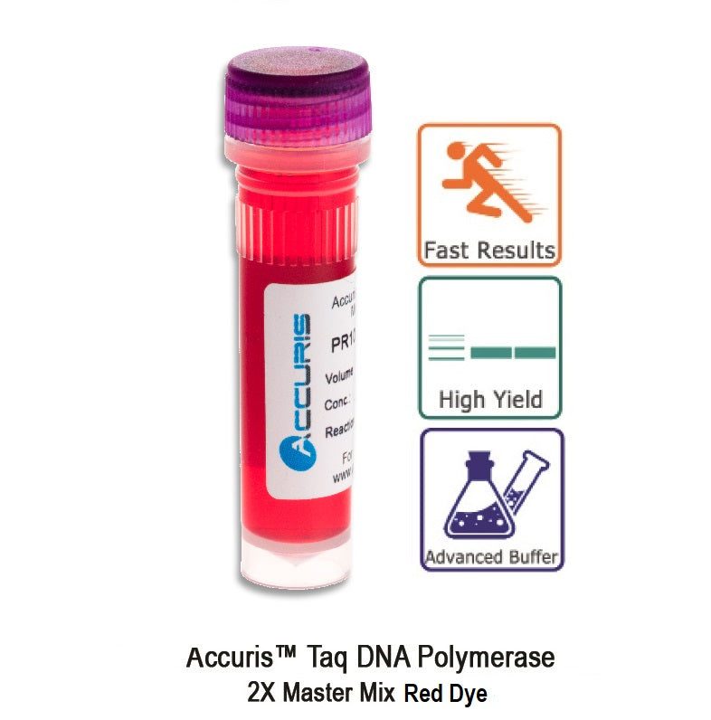 Accuris Taq Master Mix Red Dye, 2X conc., 1000 reactions