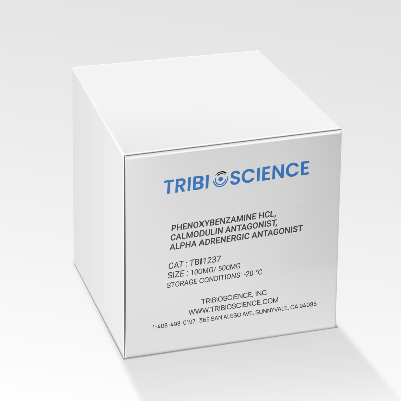 Phenoxybenzamine HCl, Calmodulin antagonist, alpha adrenergic antagonist