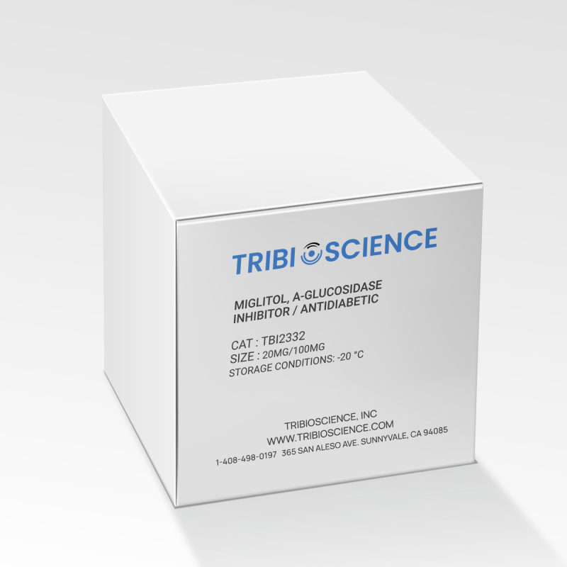 Miglitol, α-glucosidase inhibitor / antidiabetic