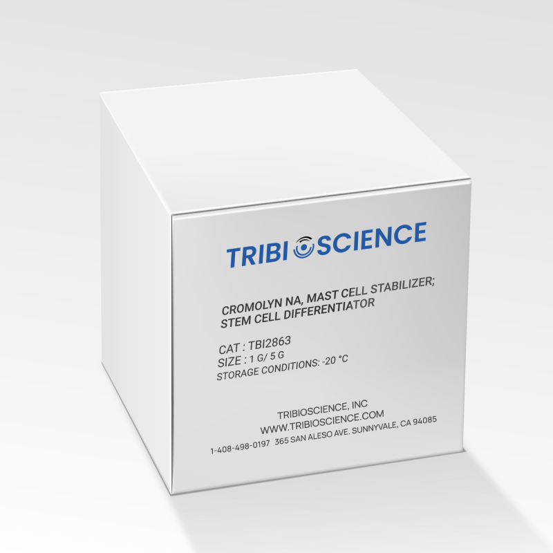 Cromolyn Na, Mast cell stabilizer; Stem cell differentiator