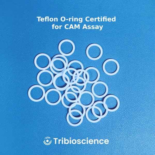 Teflon O-ring Certified for CAM Assay, 10.82x1.78 mm