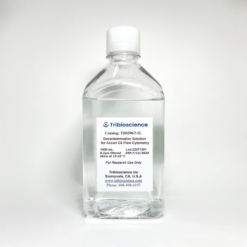 Decontamination Solution for Accuri C6 Flow Cytometry