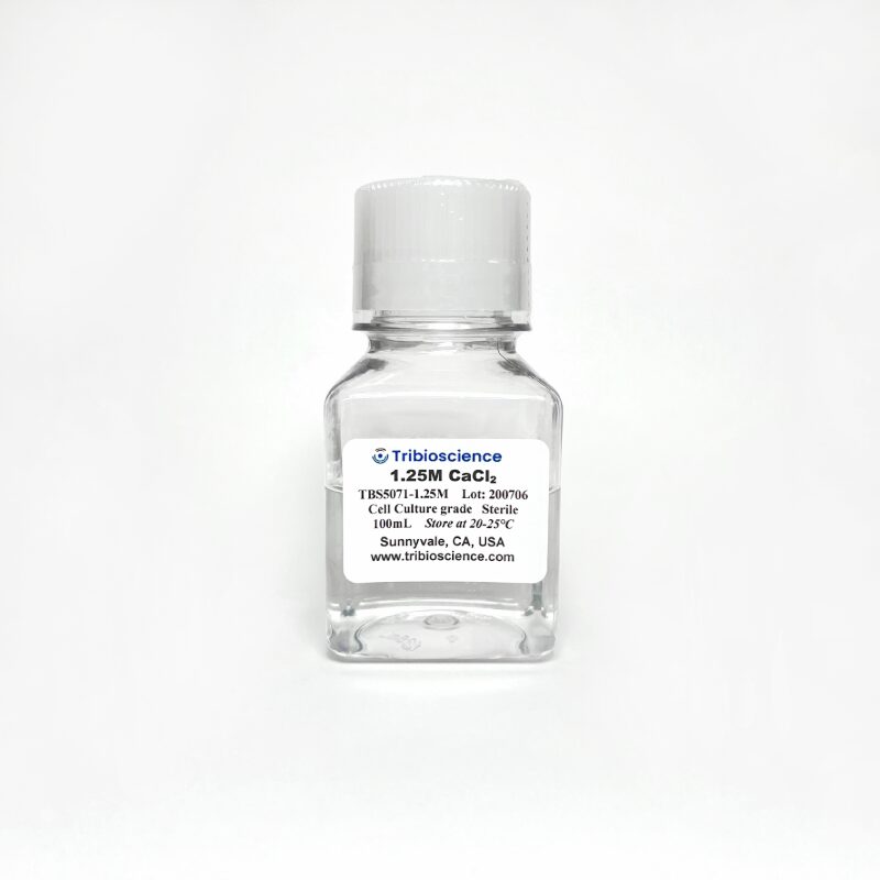 1.25M Calcium Chloride (Sterile, Tissue Culture Grade)