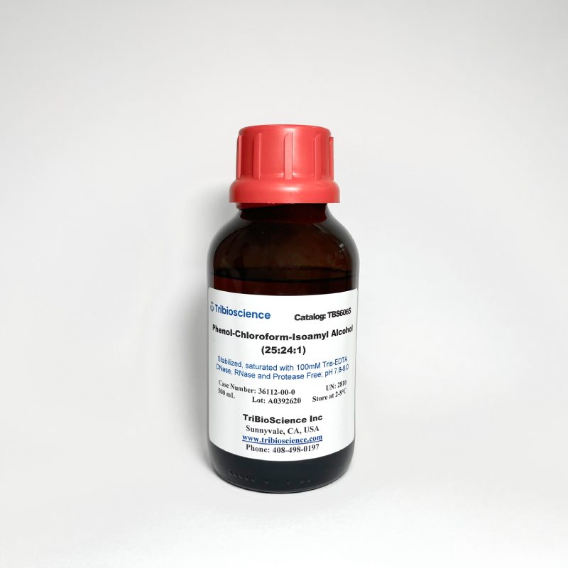 Phenol-Chlorofom-Isoamyl Alcohol (25:24:1), stabilized, saturated with 100 mM TE to pH 8.0