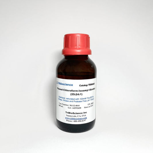 Phenol-Chlorofom-Isoamyl Alcohol (25:24:1), stabilized, saturated with 100 mM TE to pH 8.0