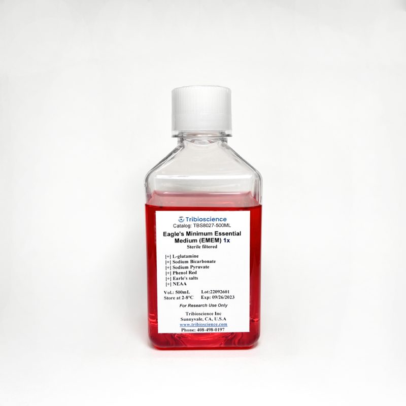 Eagle's minimum essential medium (EMEM) with L-Glutamine, Phenol Red, 1x
