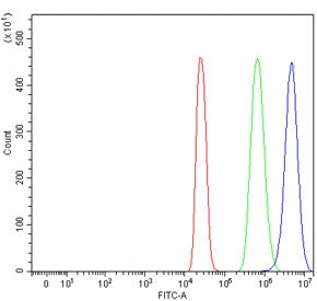 Flow cytometry testing of fixed and permeabilized human 293T cells with Protein phosphatase 1 regula