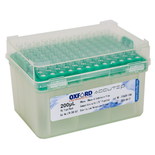 200ul LTS™ Compatible, Sterile, Low Retention, Filter 96 tips/rack, 10 racks/pack, 5 packs/case